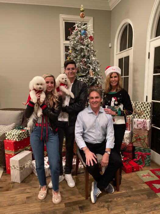Christmas cheer with the family