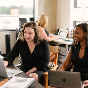 The 3 Sisters Surrogacy team, including Founder Mary Fusillo, COO Julia French and Case Manager Carrie Floyd
